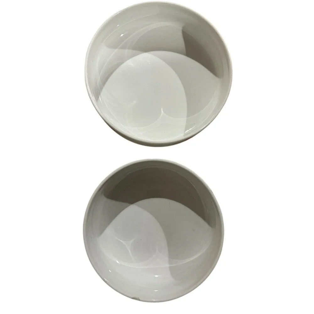 Dansk International Designs Japan White Ceramic Round Serving Bowl 7 inch‎ MCM